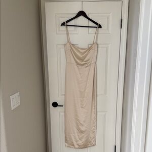 Vintage Cream Maxi Dress